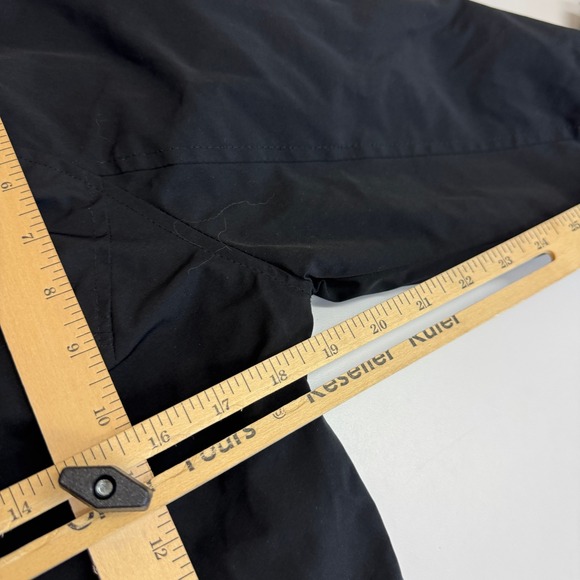 Hollister Jacket Womens Medium Black All Weather Hooded Fleece Lined Gorpcore - Picture 8 of 9